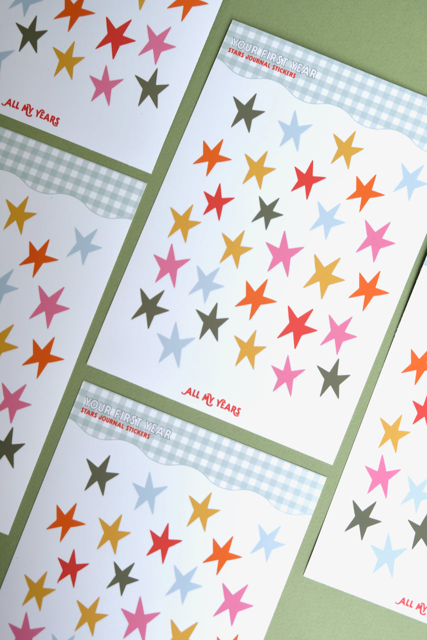 Stars Mini Sticker Sheet