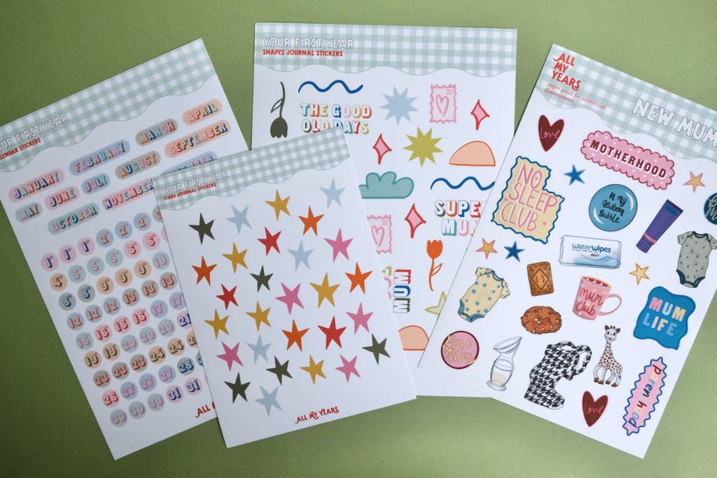 Bumper Sticker Pack- all 4 designs. SAVE £5!