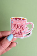'Mum Club' Die-Cut Sticker