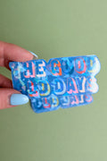'The Good Old Days' Die-cut Sticker