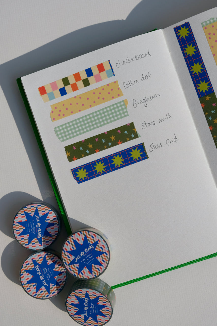 Multi-Design Washi Tape