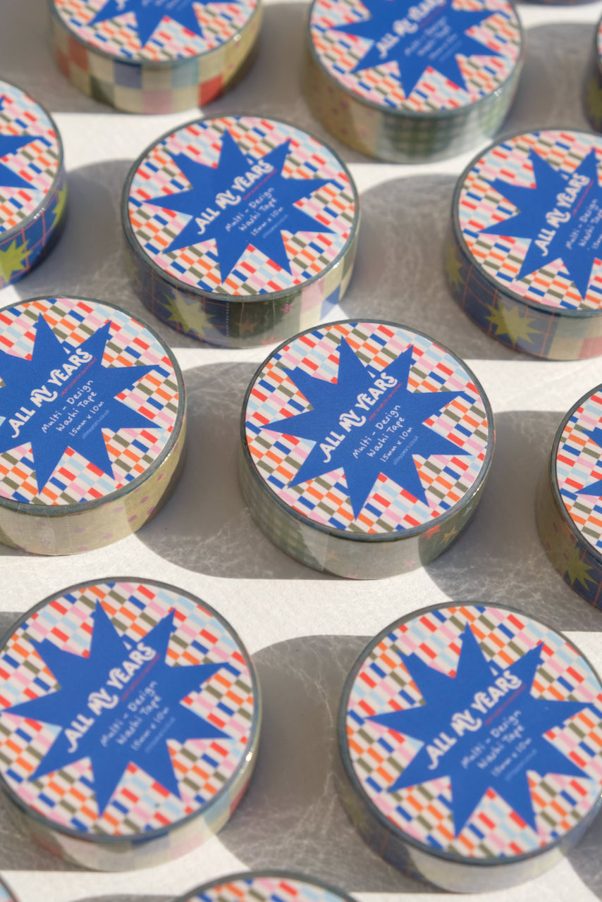 Multi-Design Washi Tape