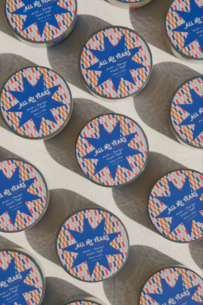 Multi-Design Washi Tape