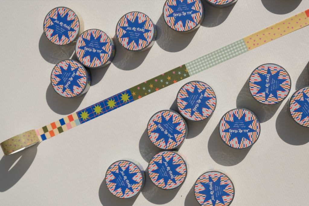 Multi-Design Washi Tape