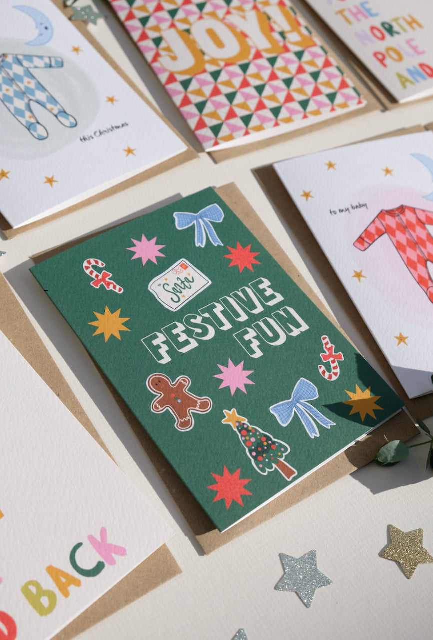 Festive Fun Christmas Card