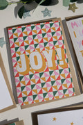JOY! Quilted Christmas Card