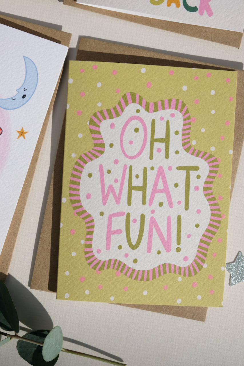 Oh What Fun! Christmas Card