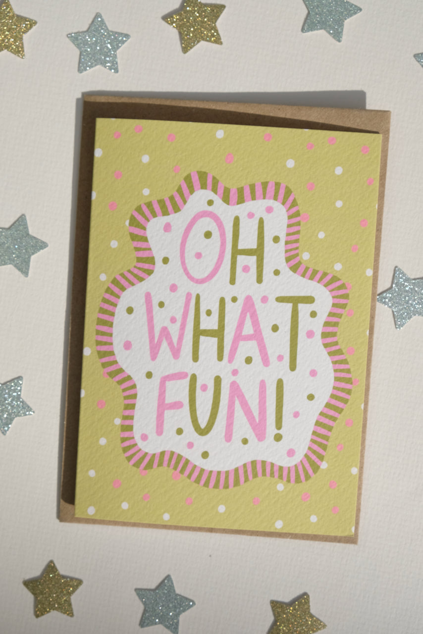 Oh What Fun! Christmas Card