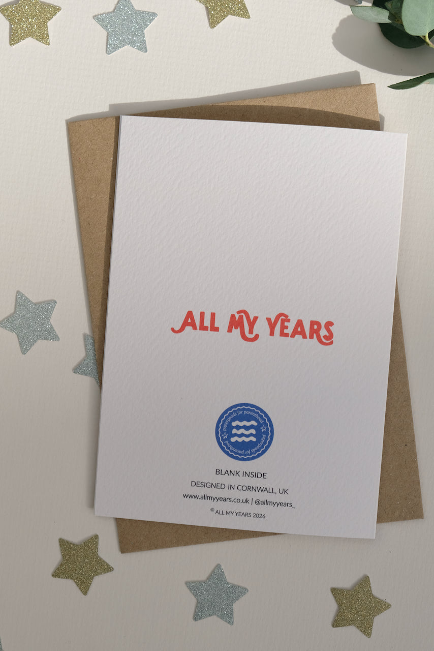 All Things Bright & Beautifully Chaotic Christmas Card