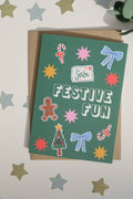 Festive Fun Christmas Card