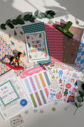 YOUR FIRST CHRISTMAS- Mini Christmas Journal Kit, Baby's First Christmas Scrapbook Set