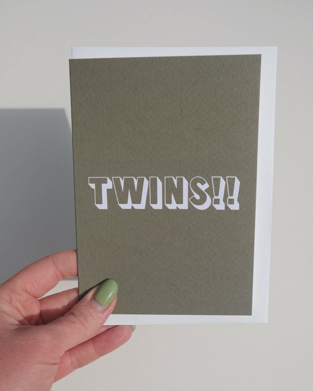 TWINS! Greeting Card