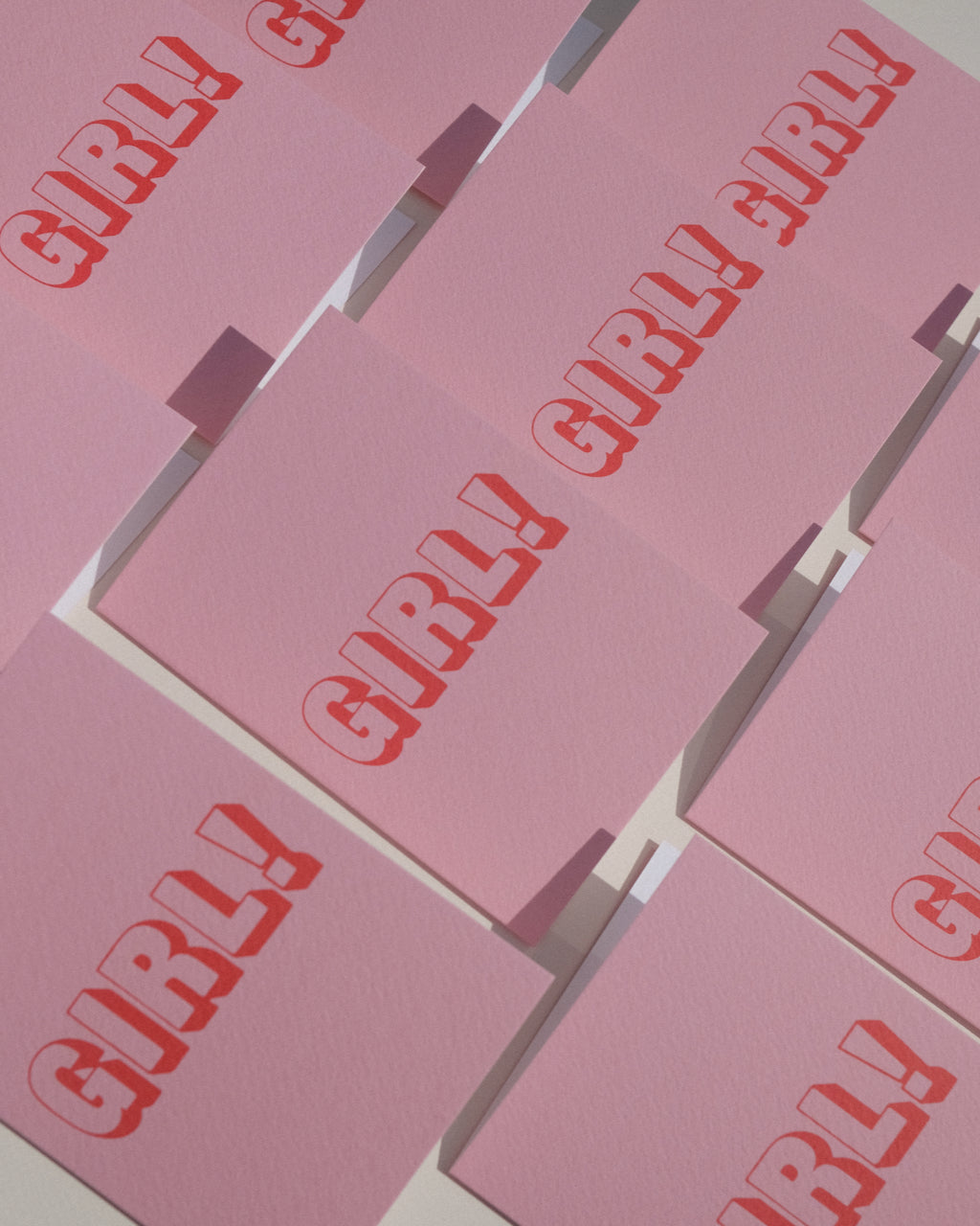 GIRL! Greeting Card