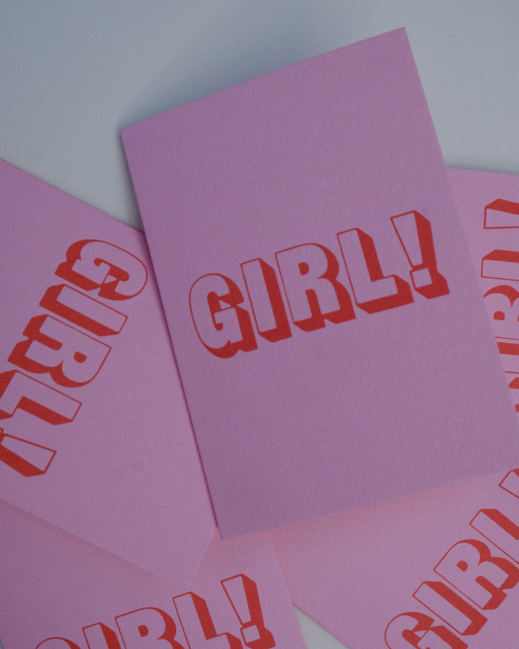 GIRL! Greeting Card