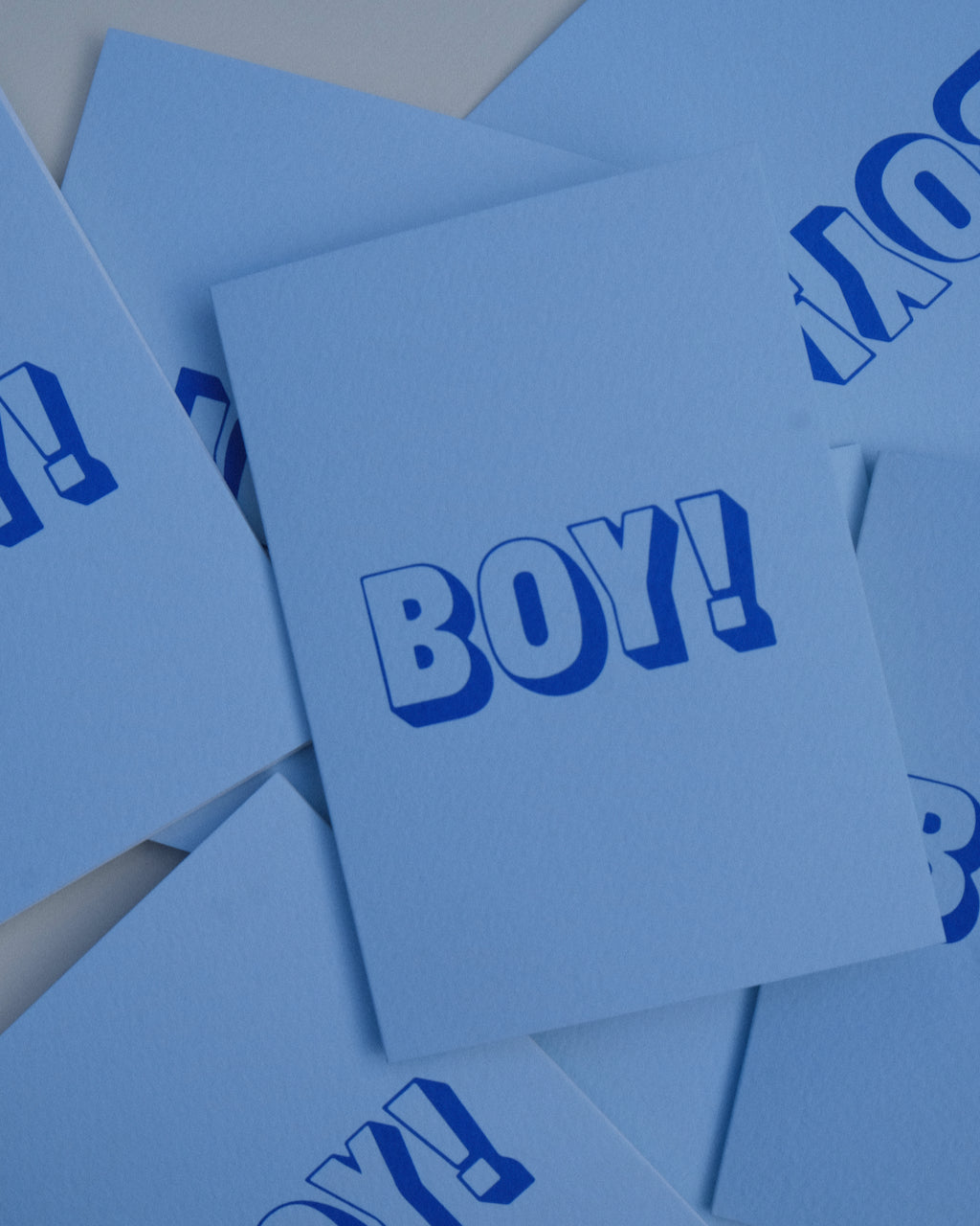 BOY! Greeting Card