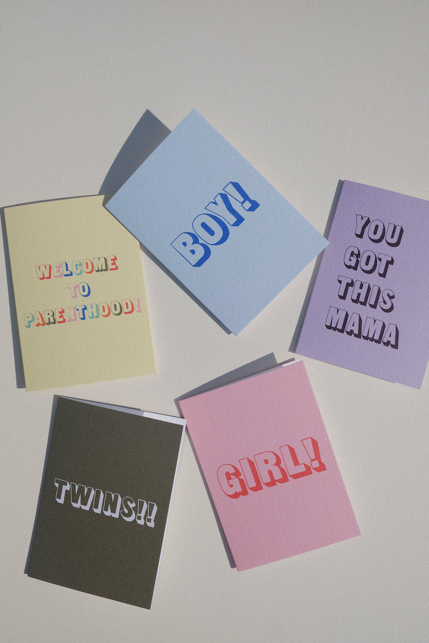 GIRL! Greeting Card