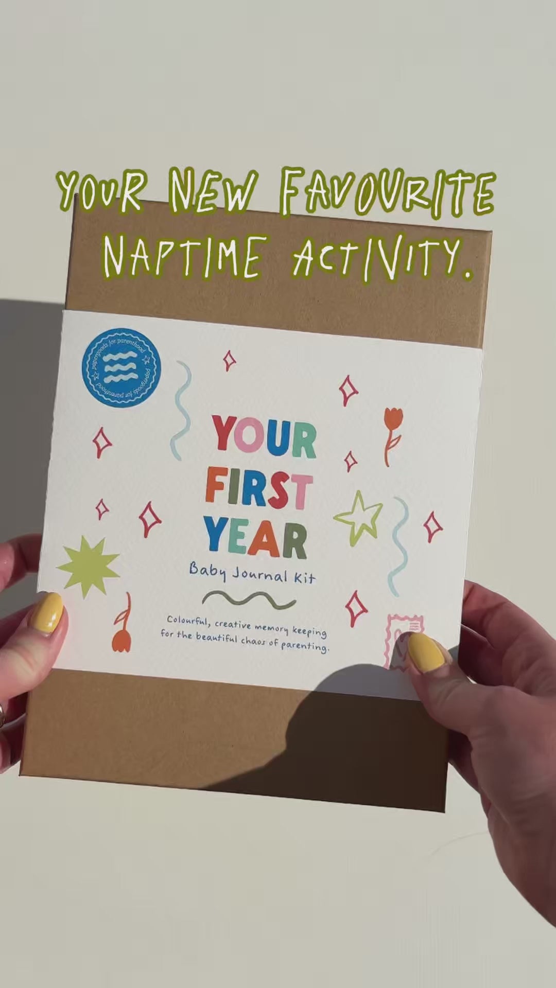 YOUR FIRST YEAR- Baby Journal Kit